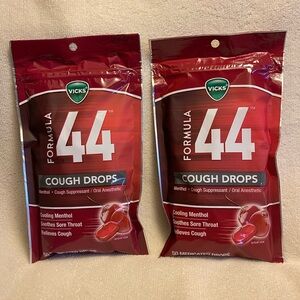 Vicks Formula 44 Cough Drops - Red